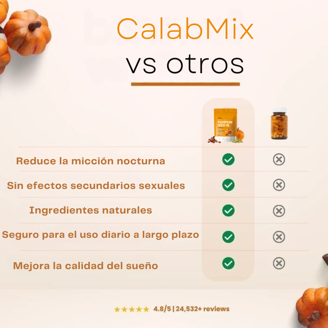 CalabMix Semilla de Calabaza: Cuida tu Salud