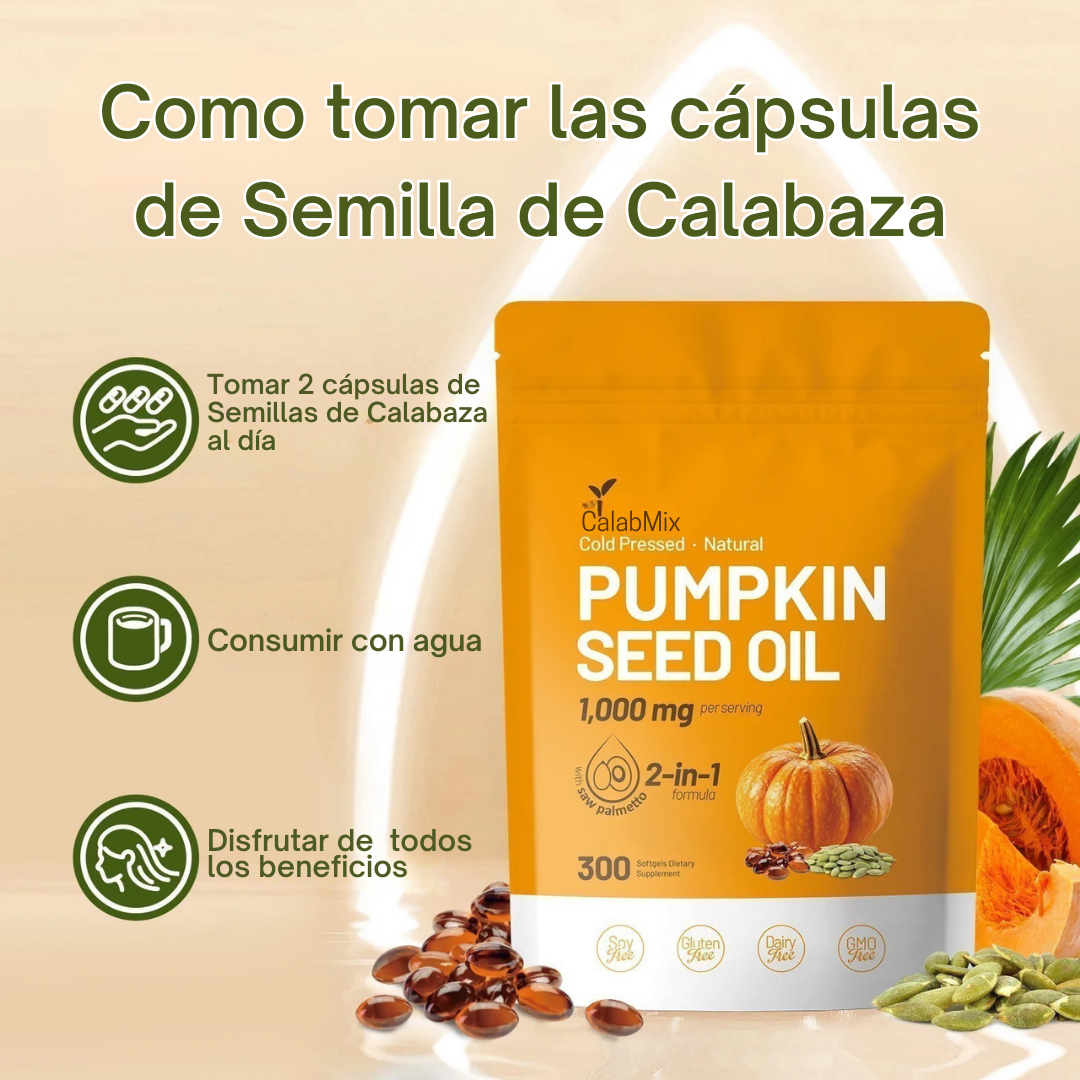 CalabMix Semilla de Calabaza: Cuida tu Salud