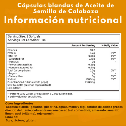 CalabMix Semilla de Calabaza: Cuida tu Salud